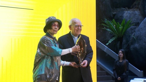 義籍神父呂若瑟深耕台灣一甲子　獲堉璘台灣奉獻獎最高榮譽