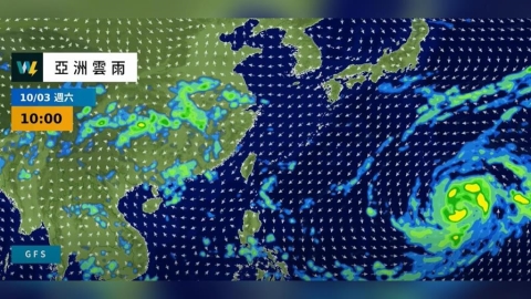 太平洋颱風接力賽!彩雲狂增強、NOLO跨洋而來 「這地」驚見新熱帶擾動