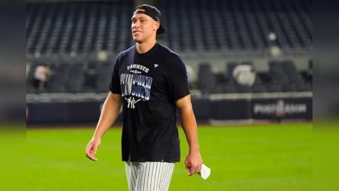 MLB(影)/法官有機會在美聯分區賽回歸!光芒教頭:早就當他會上場來備戰