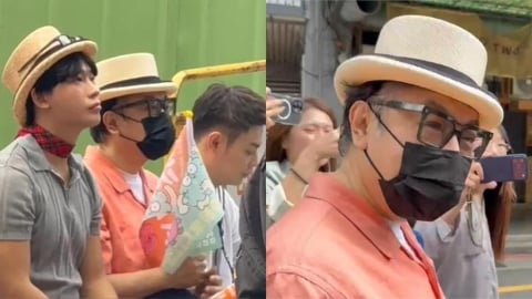 蔡康永現身沈伯洋競總大會!小粉紅轟「支持台獨」…網力挺:他就是台北市民