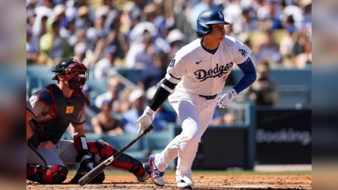MLB/道奇季後賽登場!大谷翔平首打席敲安、史庫柏好投5:3擊退勇士開紅盤