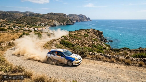 對手終點前彎道失控衝出賽道 Elfyn Evans戲劇化奪首座拉力賽世界冠軍
