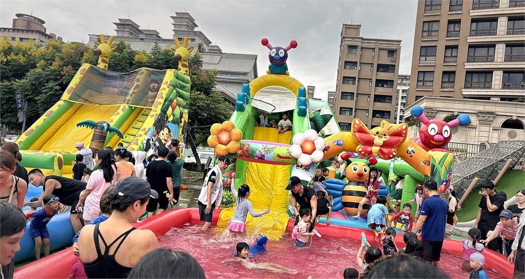 三重「FUN水趣」大受小朋友喜愛　加碼移師蘆洲柳堤公園　報名一週秒殺爆滿