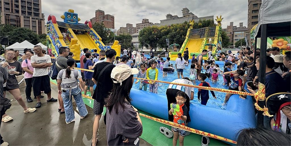 三重「FUN水趣」大受小朋友喜愛　加碼移師蘆洲柳堤公園　報名一週秒殺爆滿