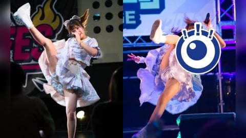 日本正妹熱舞用力劈腿!下秒失足重摔「表情大失守」竟暴紅 她羞喊:想來台灣