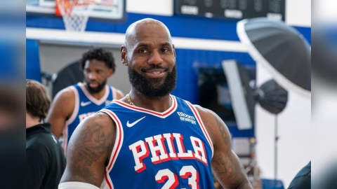 NBA(影)/詹皇已展開新生活模式!搭乘直升機通勤往來費城及紐約節省時間