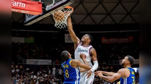 NBA(影)/八村壘快艇熱身賽首秀15分鐘狂砍21分!可惜沒能與河村勇輝並肩作戰