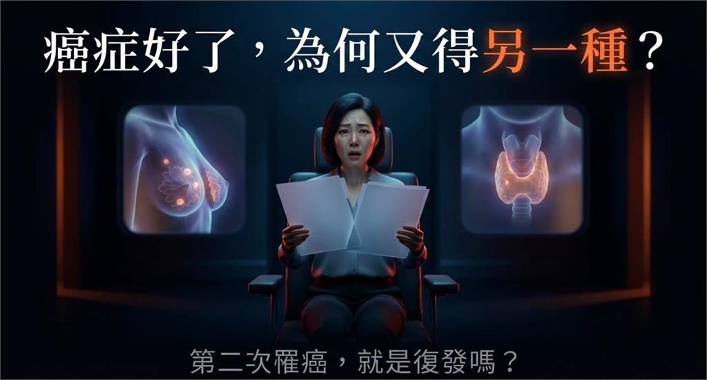 癌症康復恐再罹癌!48歲女淚崩 醫揭「第二次罹癌」殘酷真相