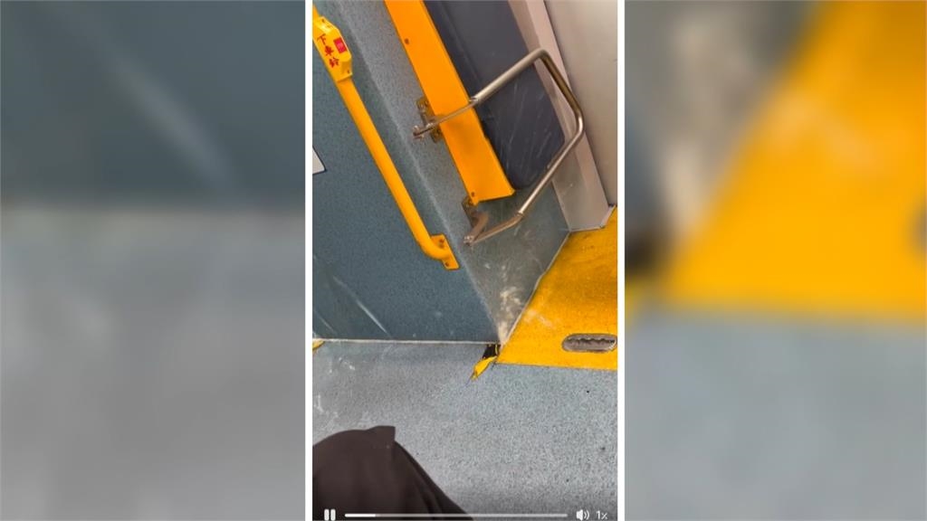 車體有縫?公車內底盤噴「小水柱」 業者解釋「這原因」已安排進廠維修