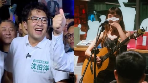 12萬洋流湧入台北街頭!台語歌后坦言「沈伯洋演說」內心感動非常想哭