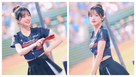 啦啦隊/樂天女孩玩水趴遭球迷潑啤酒、重要部位!岱縈怒噴:以後不排班