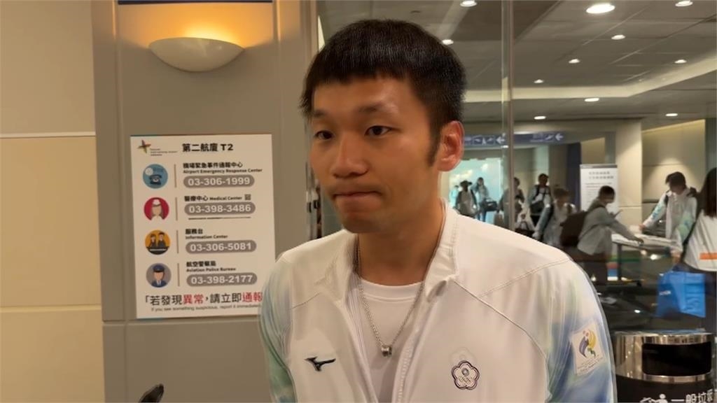 亞運台灣隊抱回55面獎牌 「台灣女兒」林郁婷榮耀返台