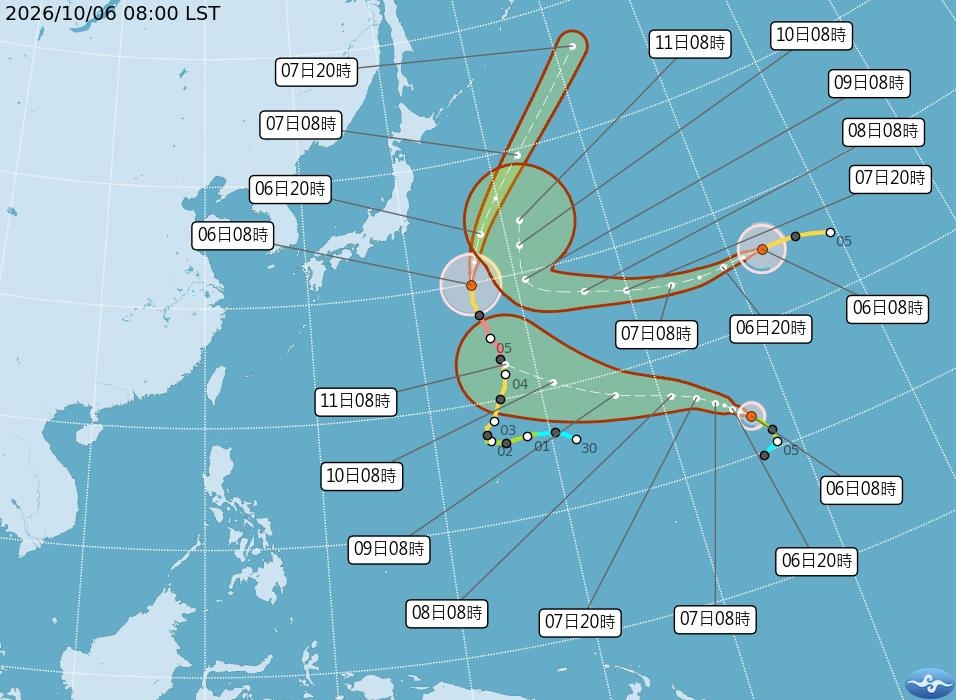 快新聞/氣溫驟降!東北季風增強「這時」恐再變天 3颱共舞趨勢專家全說了