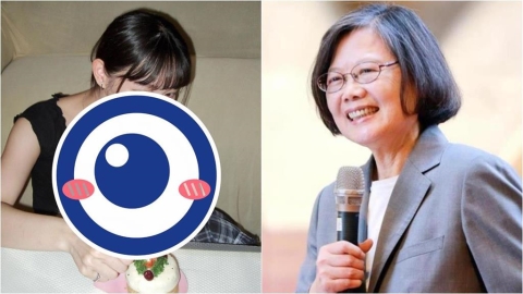 蔡英文「留友看」被一隻貓超越！暴紅片「我也要學媽媽趴著」按讚數炸裂