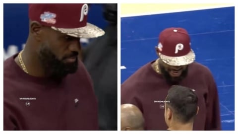 NBA(影)/詹姆斯因傷缺陣76人首秀!入境隨俗戴「費城人帽」球迷讚爆