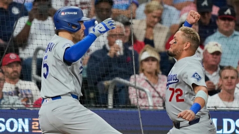 MLB(影)/嘴巴說不要、身體很誠實!道奇創罕見紀錄 季後賽前10分都靠全壘打