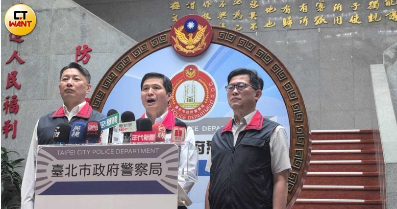 萬華分局搜索「Commander D」時有員警言語不當、涉及歧視，分局長陳勇華和偵查隊長等6人遭懲處。（圖／林冠吟攝）