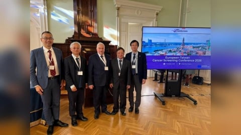 台灣醫療軟實力躍升國際!台歐首度合辦「2026歐洲–台灣癌症篩檢研討會」