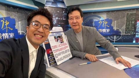沈伯洋深入敵陣1打3!節目「預錄不直播」遭疑剪輯…製作人急澄清:錄什麼播什麼