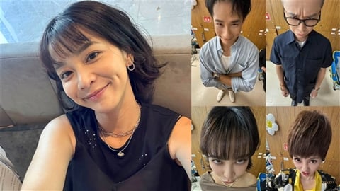 蔡祥《豆腐媽媽》搞怪揪何豪傑、劉曉憶拍照！驚見盧彥澤崩壞「變M字禿」急曬帥照洗白