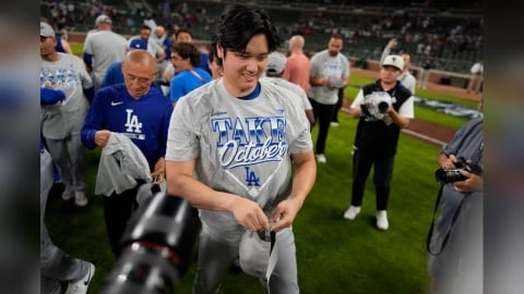 MLB(影)/就算「低谷躺平」還是愛你!大谷發文慶晉級 留言滿滿鼓勵一面倒力挺