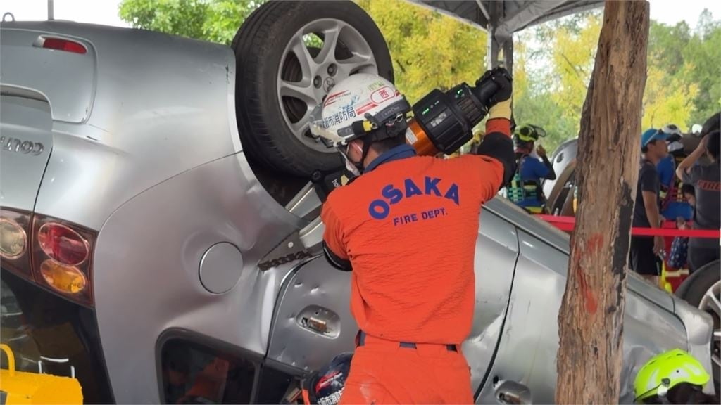 國際車禍救援挑戰賽南投登場 台日菲救援隊頂尖對決