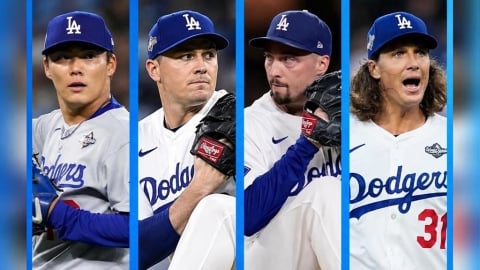 MLB(影)/山本由伸10K只是開胃菜!道奇四大王牌排排站 劍指世界大賽三連霸