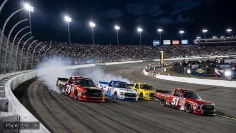 NASCAR卡車系列賽夏洛特站 Layne Riggs奪本季第7勝
