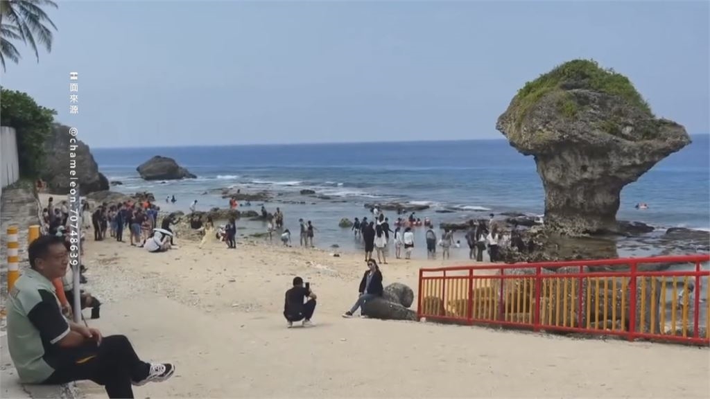 國慶連假湧2萬人潮! 小琉球淪垃圾島 居民怒嗆失格旅人亂象多