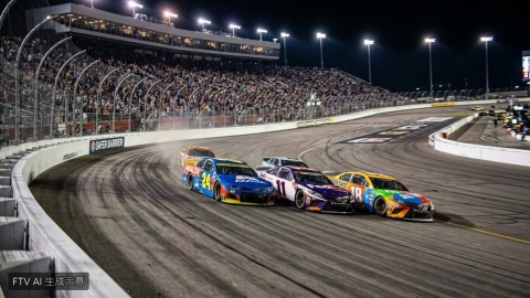 NASCAR夏洛特站Corey Day大膽超車 連奪兩勝緊逼榜首