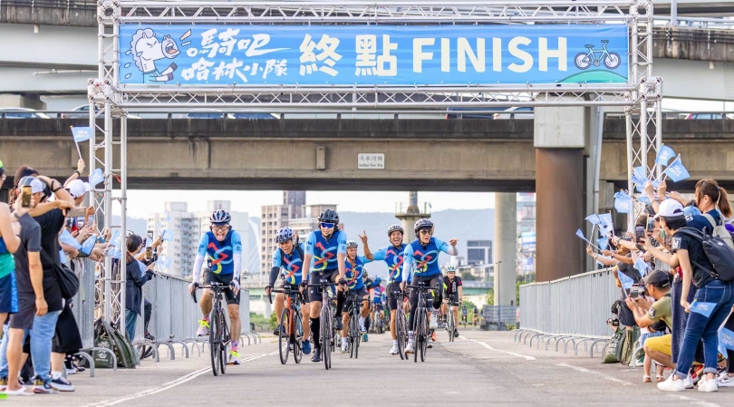 《騎吧!哈林小隊》首季挑戰18天、1200公里單車環島旅程。(圖/好看娛樂提供)