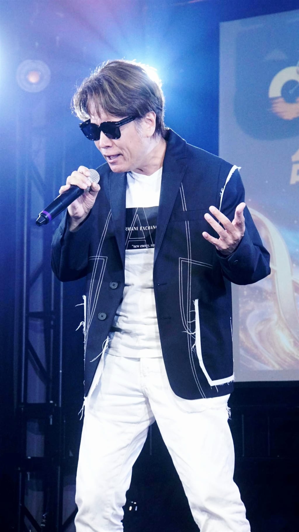 江志豐忍眼疾出席，親曝治療近況（圖／菲常動人音樂文創）