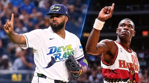 MLB(影)/傳奇「木桶伯」經典重現!光芒球星神接殺後搖手指 關只能傻眼