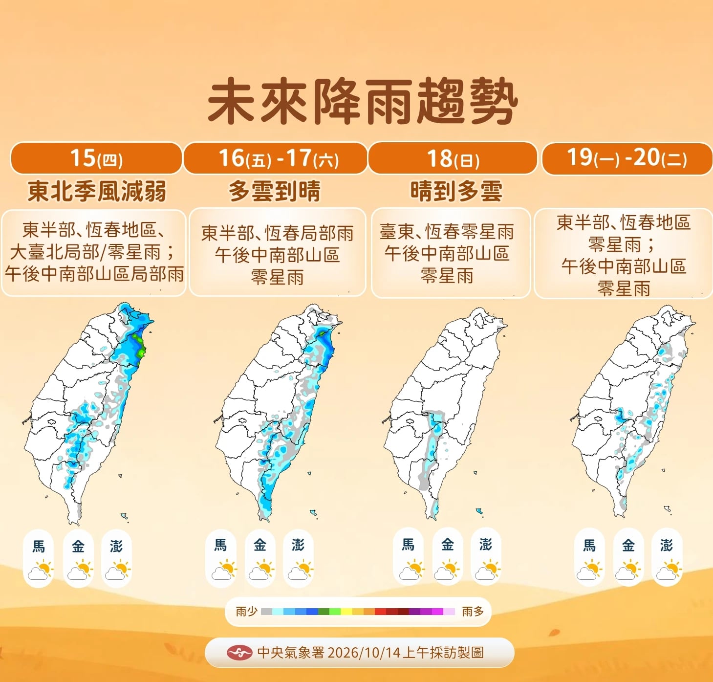未來將與趨勢。(氣象署提供)