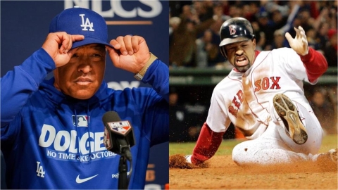 MLB(影)／道奇0勝3敗還有救？羅伯茲喊「我經歷過」　曾助紅襪打破貝比魯斯魔咒
