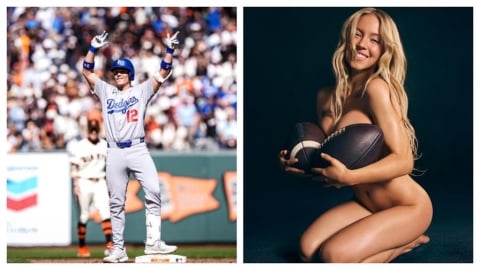 MLB(影)／史威妮性感廣告太露骨！已為人父的道奇外野手考爾呼籲大聯盟不要播