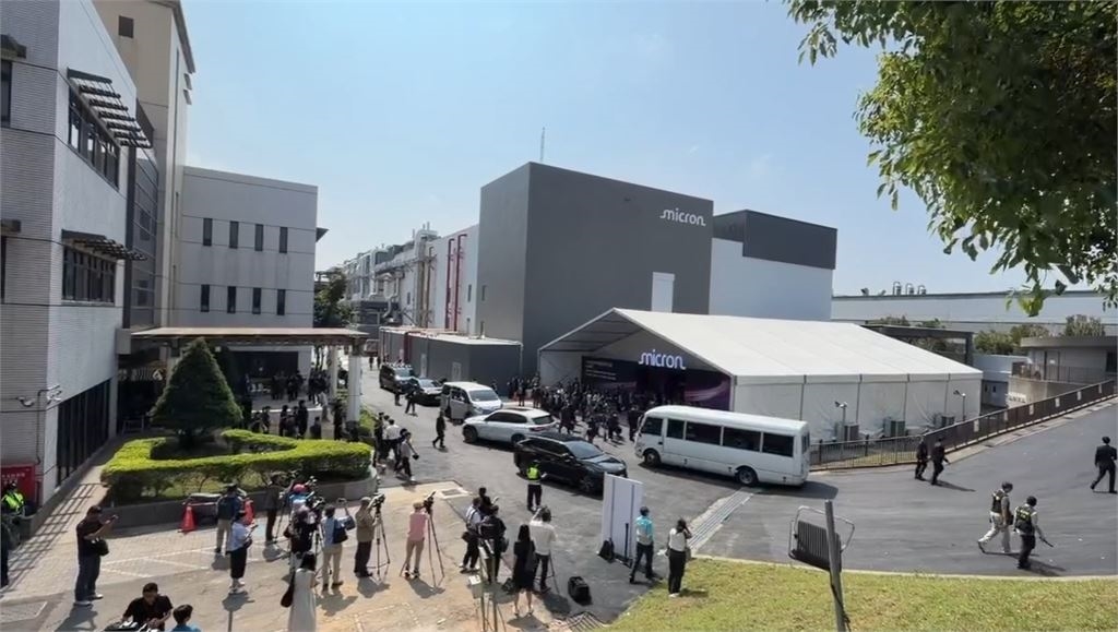 AI帶動HBM商機 美光台中先進封裝二廠啟用