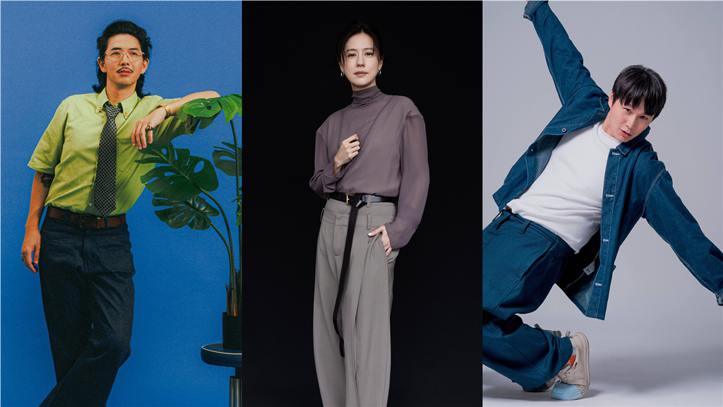 FunkyMo（左起）、林予晞、陳以恆跨界組合為金音17開唱（圖／金音創作獎 提供）