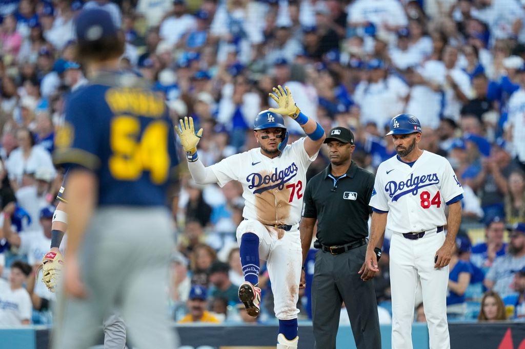 MLB(影)／道奇遭橫掃無緣三連霸！前世界大賽冠軍英雄含淚正式宣布退休