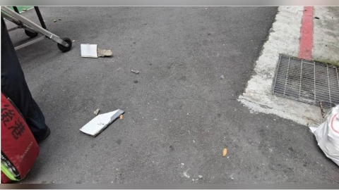 快訊／北投民宅磁磚突掉落　1男路過遭砸傷急送醫