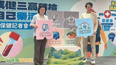 30多歲有三高風險!每10名受檢者約3人異常 健檢領800健康幣