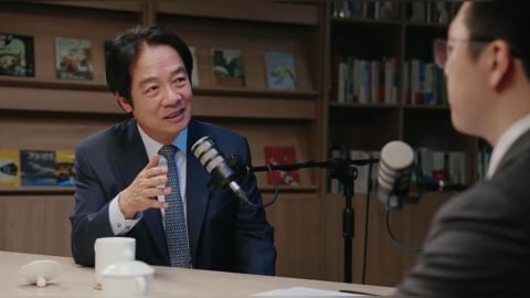 破天荒!醫師總統跨界聊財經 賴清德當面封游庭皓「財神爺」
