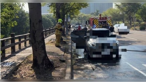 悚!高雄十全三路火燒車 車內驚見2具焦屍