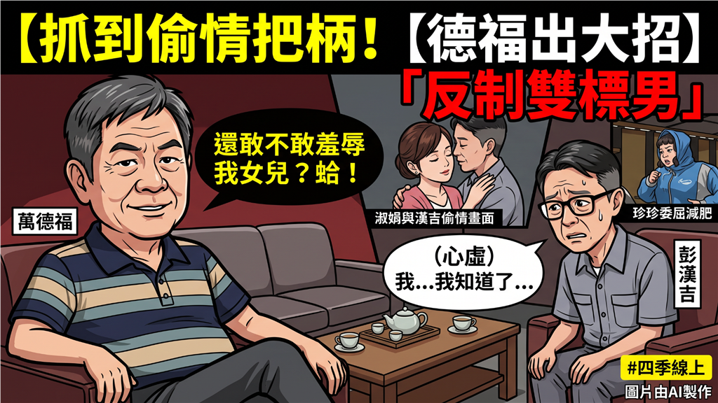 《豆腐媽媽》漢吉和淑娟的不倫戀,哪種拆穿方式最「大快人心」!