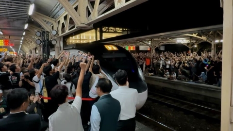 見證歷史!台南鐵路地下化今通車 上萬民眾淚別地面鐵道