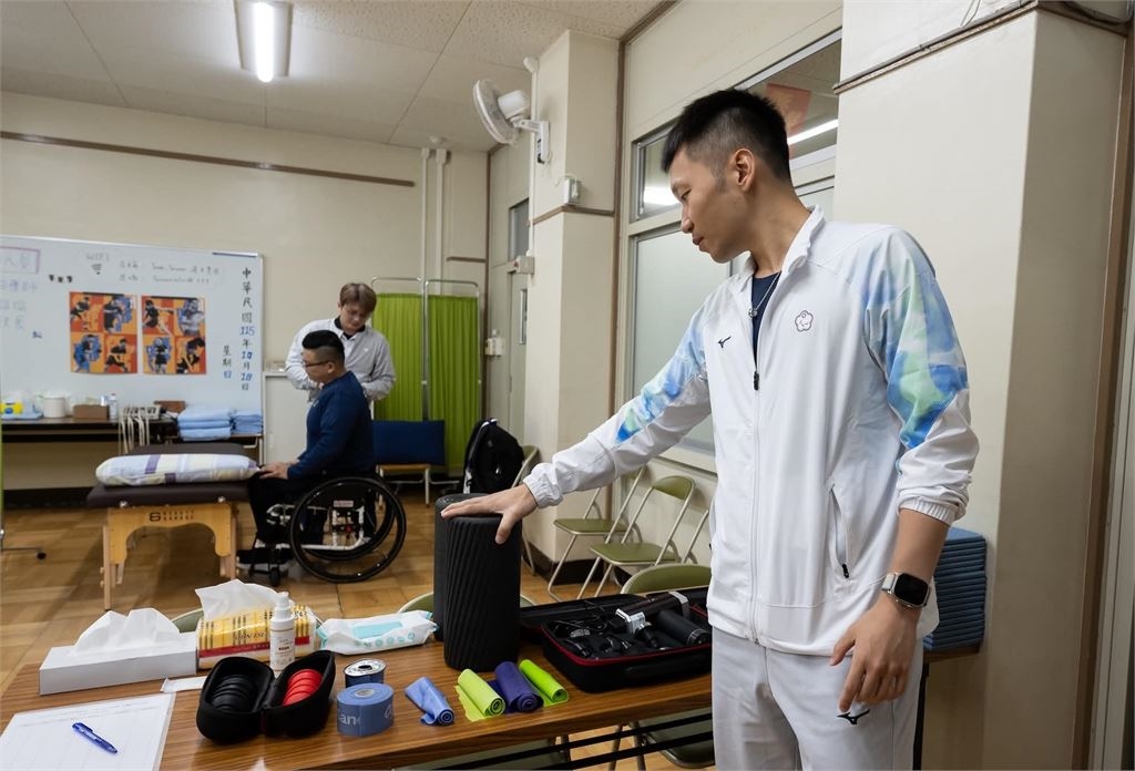 亞帕運/部長李洋再度親飛名古屋!視察台灣代表團中繼站 期勉做選手堅強後盾