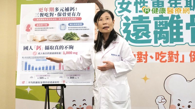 女性更年期要守護骨骼健康！一日三餐補鈣策略、居家保健操一次看