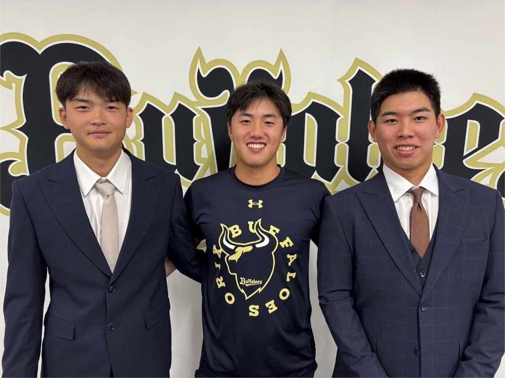 日職(影)/正式披上歐力士戰袍!台灣雙星張乙安、許宸緯霸氣喊話
