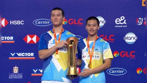 羽球／新秀李威霆／陳秉軒直落二擊退日本強敵！奪台灣隊史首面世青賽男雙金牌