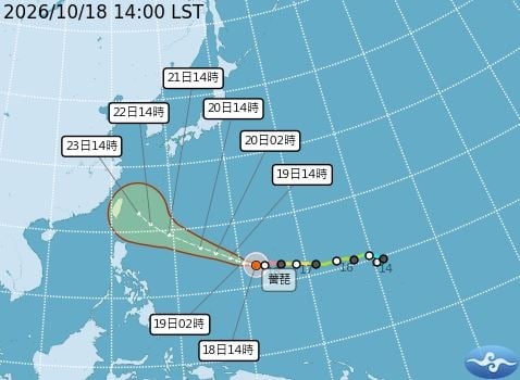 快新聞／薔琵颱風「這時」逼近！未來一週天氣曝　氣象署籲：連假慎防豪雨